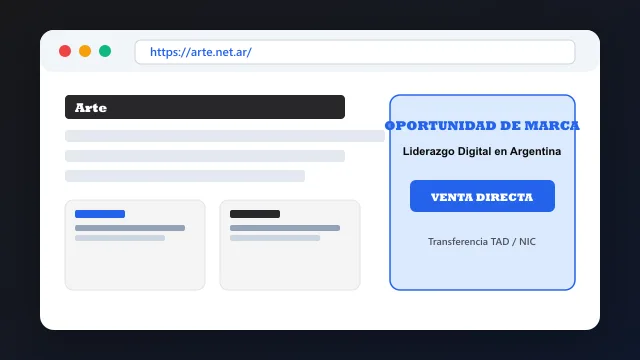 Modelo de aplicación comercial y proyectos digitales para arte.net.ar